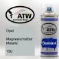 Preview: Opel, Magnesiumsilber Metallic, 13U: 400ml Sprühdose, von ATW Autoteile West.